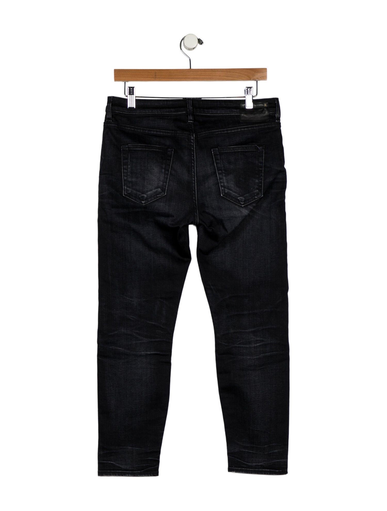R13 Mid-Rise Skinny Leg Jeans